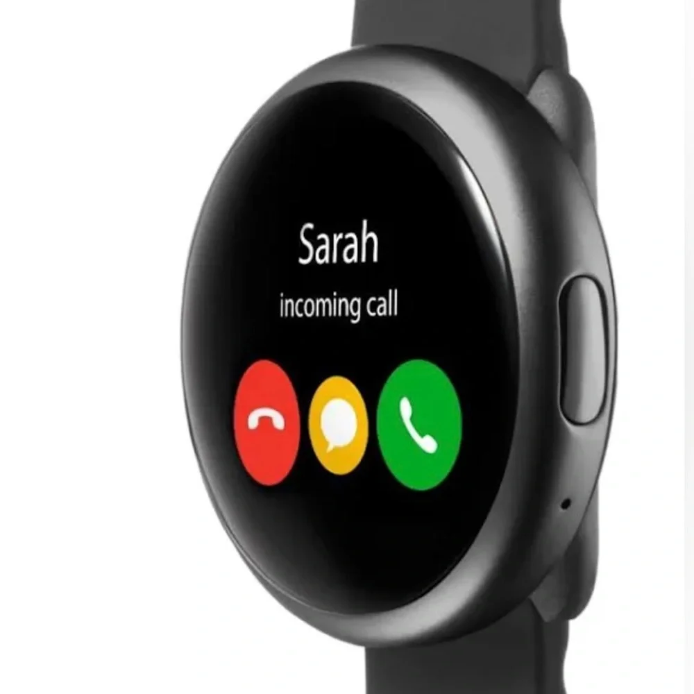 MyKronoz ZeRound2 Certified Refurbished Black Bluetooth Touchscreen Smart Watch